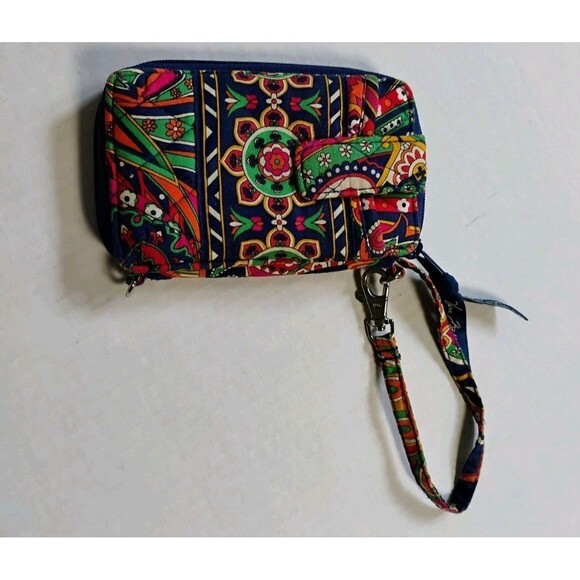 Vera Bradley Floral Wallet ID Card & Cellphone‎ Holder - Picture 1 of 7